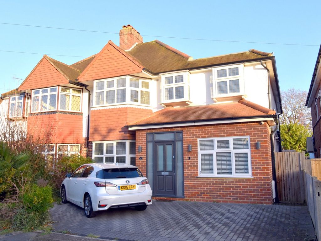 5 bed semidetached house for sale in Beechcroft Avenue, New Malden KT3