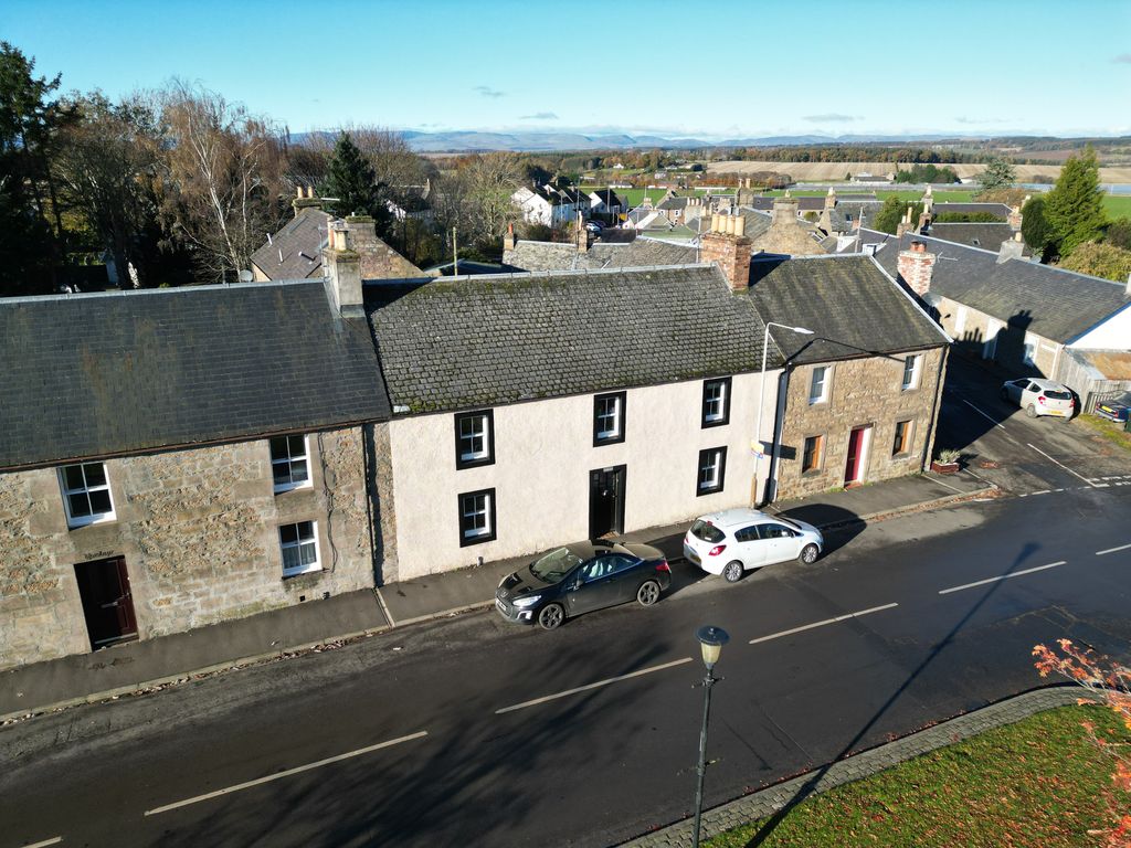4 bed terraced house for sale in Perth Road, Dunning, Perthshire PH2, £