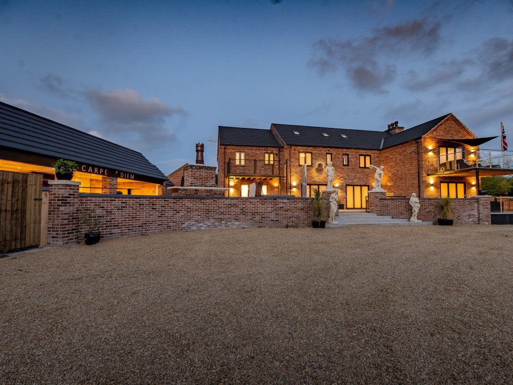 6 bed detached house for sale in Dades Lane, St. Johns Fen End, Wisbech