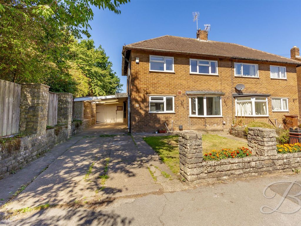 3 bed semidetached house for sale in Robin Hood Avenue, Warsop