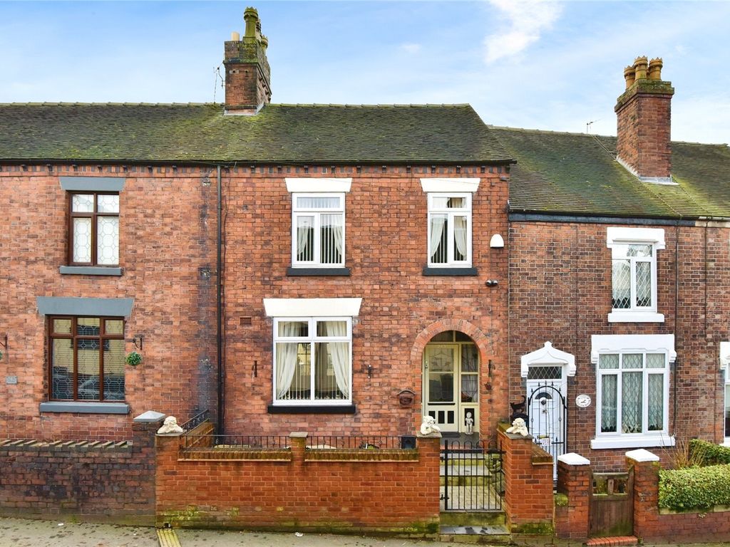 3 bed terraced house for sale in High Street, Halmer End, StokeOn