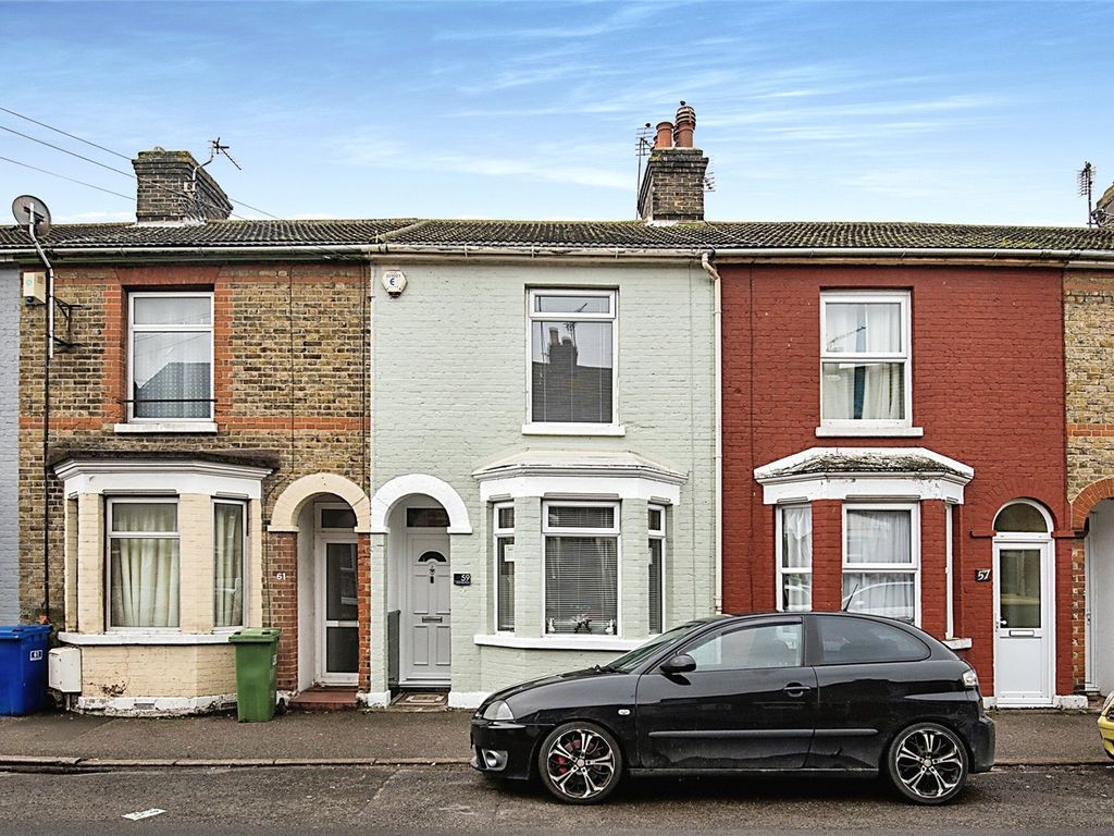 2 bed terraced house for sale in Granville Road, Sheerness, Kent ME12