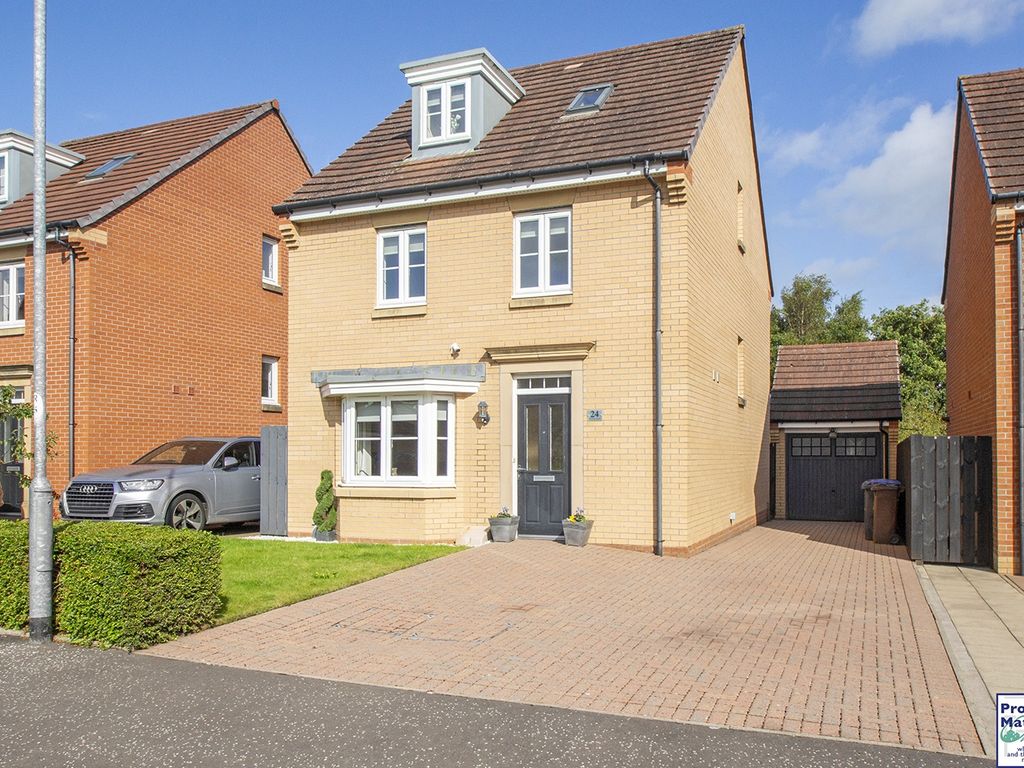 4 bed detached house for sale in Earls Bridge Gardens, Irvine KA11, £