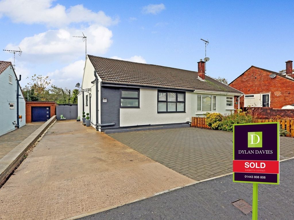 3 bed semidetached bungalow for sale in Underhill Drive, Tonteg