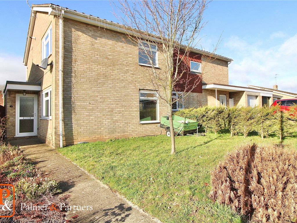 3 bed semidetached house for sale in Birchwood Drive, Rushmere St