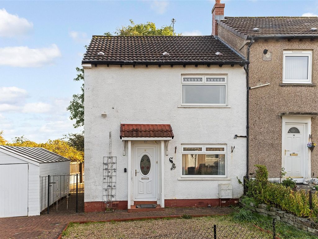 2 bed end terrace house for sale in Dalveen Way, Rutherglen, Glasgow