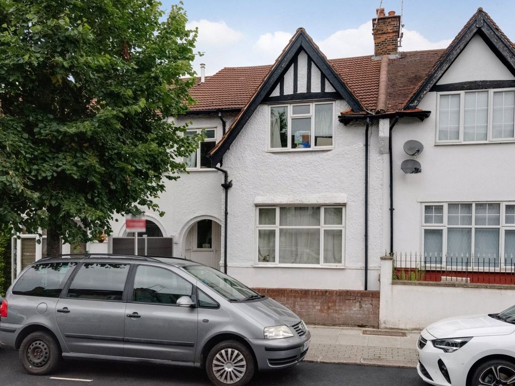 3 bed terraced house for sale in Alyth Gardens, London NW11, £795,000