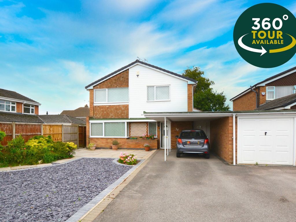 5 bed detached house for sale in Forest Rise, Oadby, Leicester LE2, £