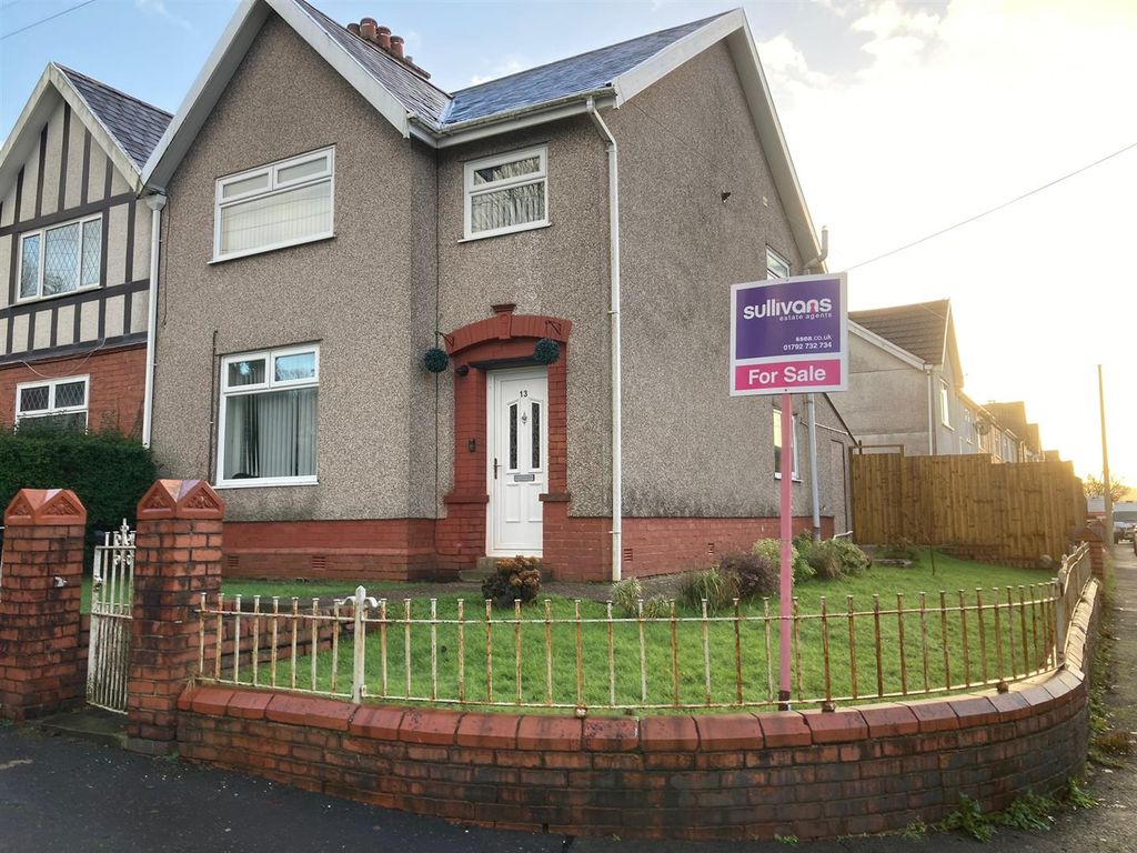2 bed semidetached house for sale in Newton Road, Clydach, Swansea SA6