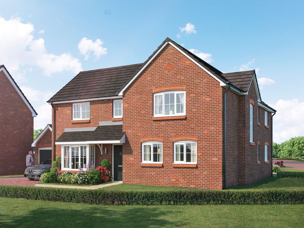 New home, 4 bed detached house for sale in "The Saffron" at Knight Park