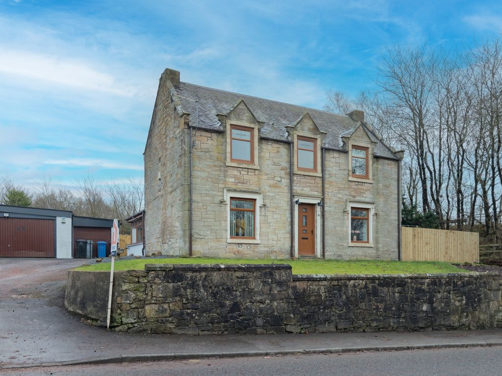 4 bed detached house for sale in Strathaven Road, Kirkmuirhill, South Lanarkshire ML11, £240,000