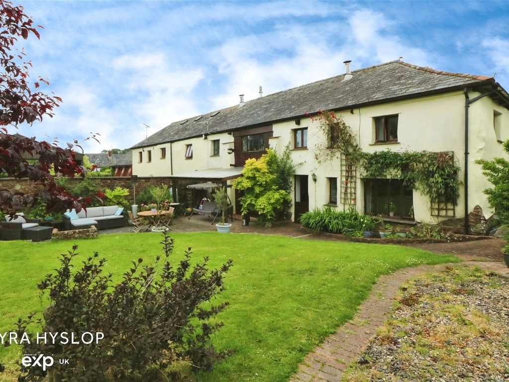 5 bed barn conversion for sale in Nymet Tracey, Bow, Crediton EX17, £