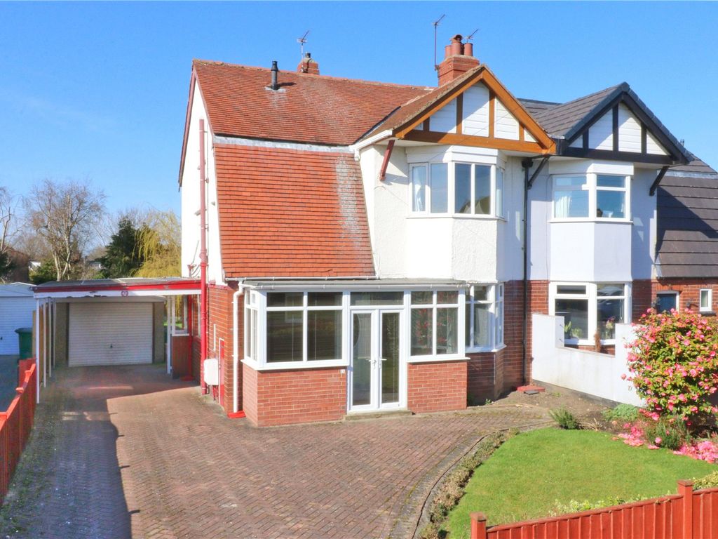 3 bed semidetached house for sale in Cookridge Drive, Cookridge, Leeds