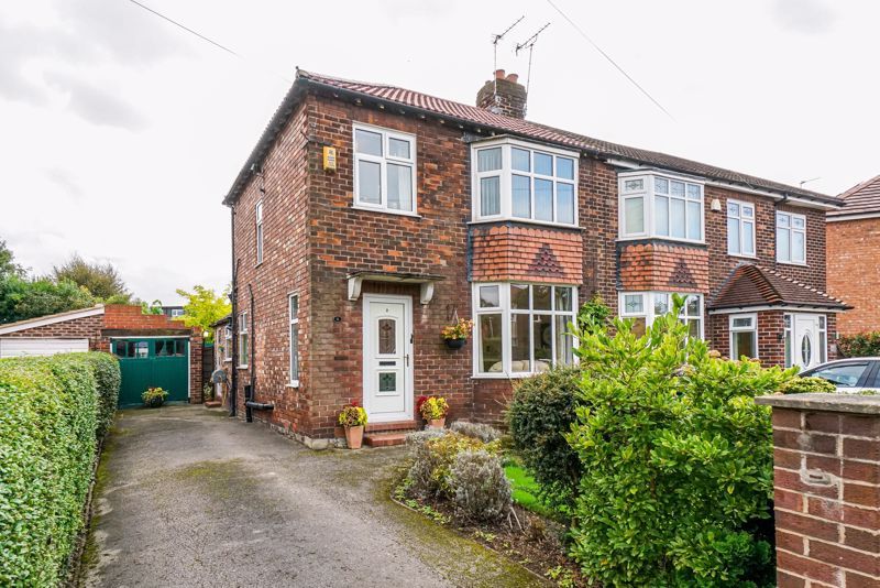 3 bed semidetached house for sale in 8 Albany Road, Wilmslow SK9, £
