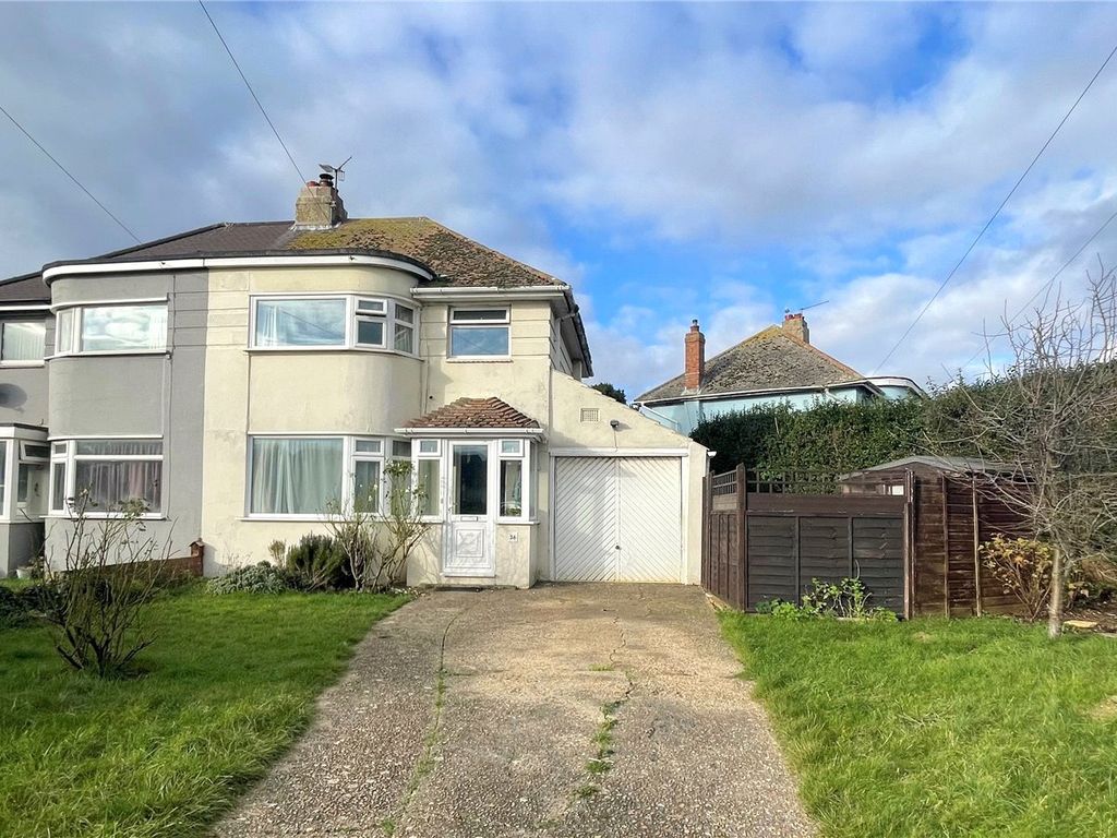 3 bed semidetached house for sale in West Way, Lancing, West Sussex