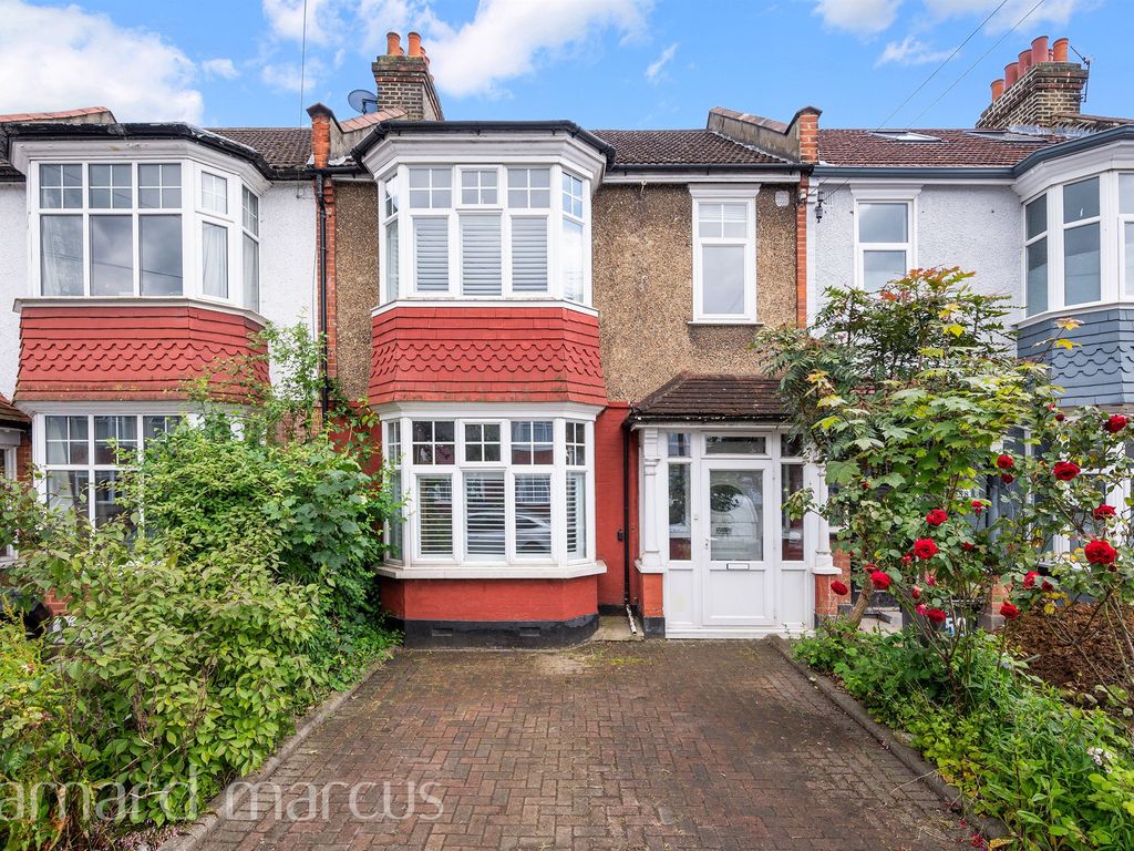 3 bed terraced house for sale in Strathyre Avenue, London SW16, £