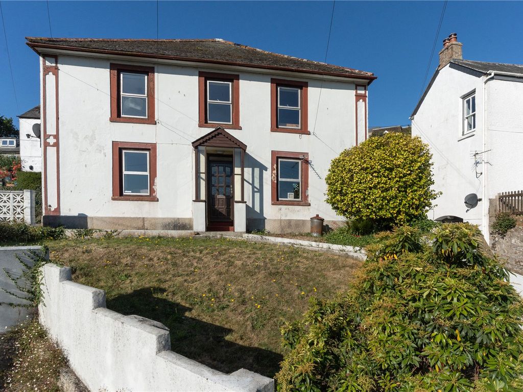 5 bed detached house for sale in Chywoone Hill, Newlyn, Penzance TR18