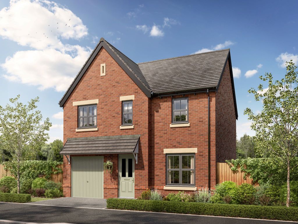 New home, 4 bed detached house for sale in "The Selwood" at Hatfield
