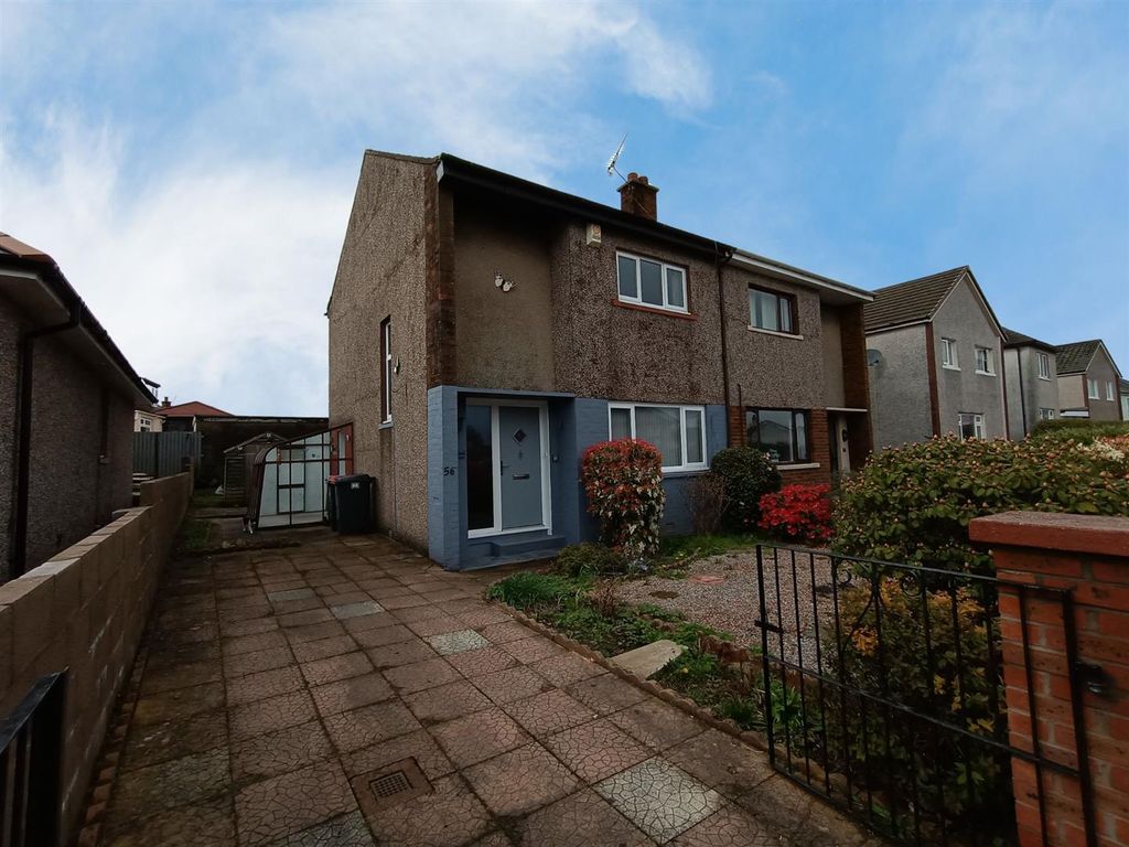 2 bed semidetached house for sale in Lochfield Road, Dumfries DG2, £