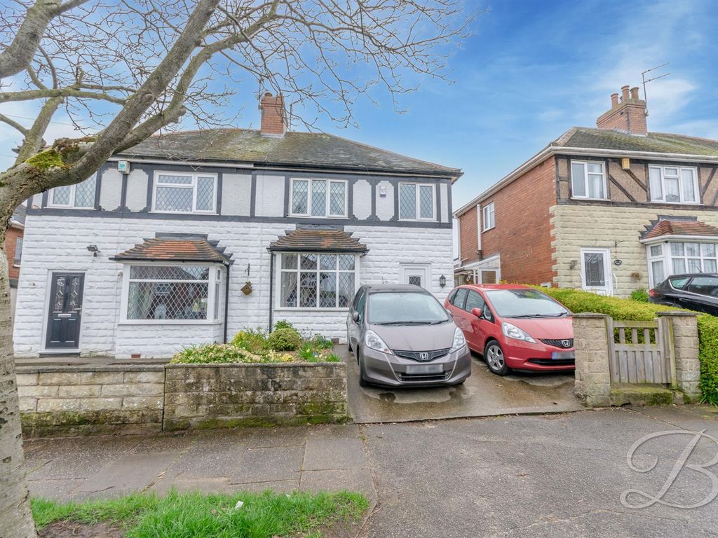 3 bed semidetached house for sale in Teignmouth Avenue, Mansfield NG18