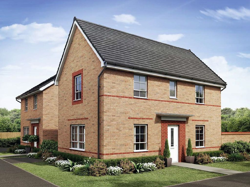 New home, 3 bed detached house for sale in Eastrea Road, Whittlesey