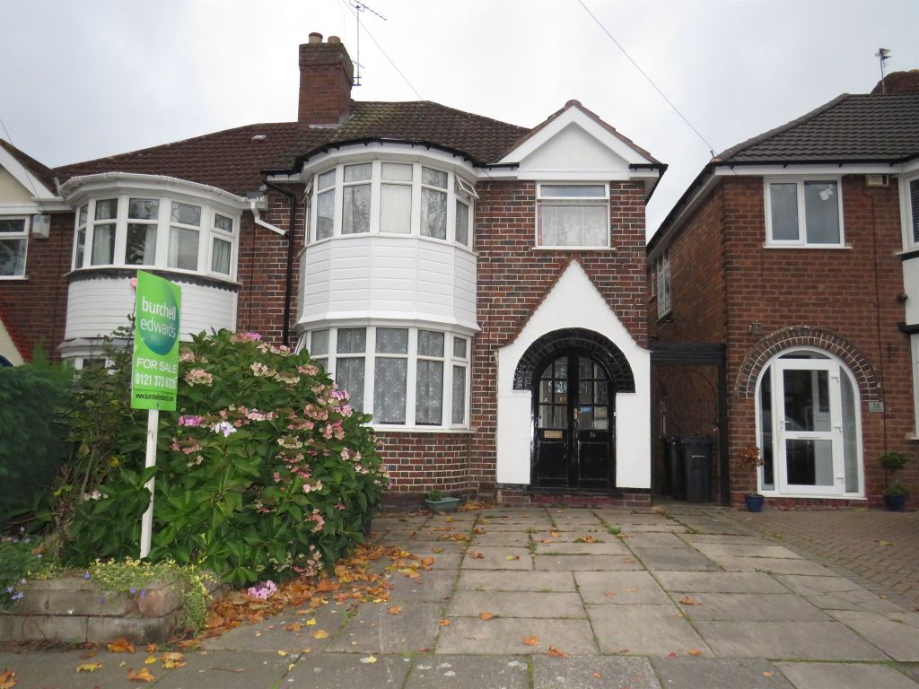 3 bed semidetached house for sale in Ewell Road, Erdington, Birmingham