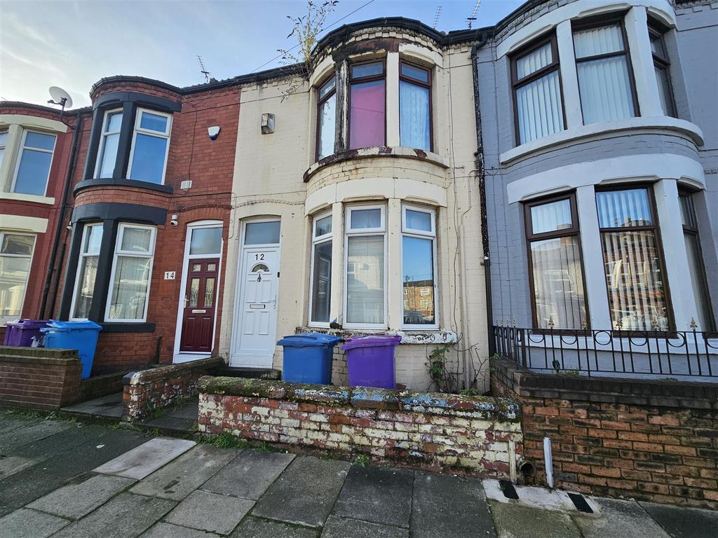 3 bed terraced house for sale in Waltham Road, Anfield, Liverpool L6, £80,000 Zoopla
