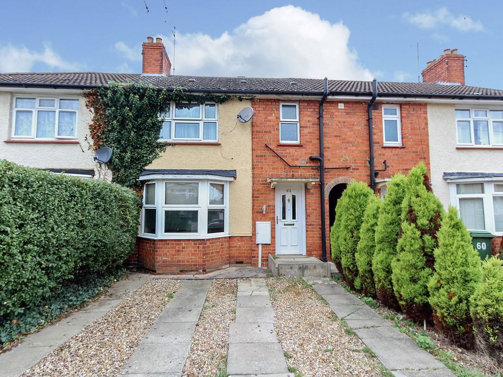 3 bed terraced house for sale in Abbey Road, Wellingborough NN8, £