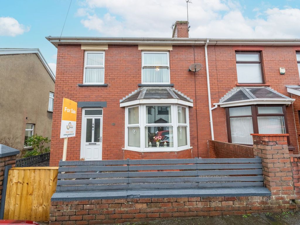 3 bed semidetached house for sale in Charles Street, Bridgend CF31, £