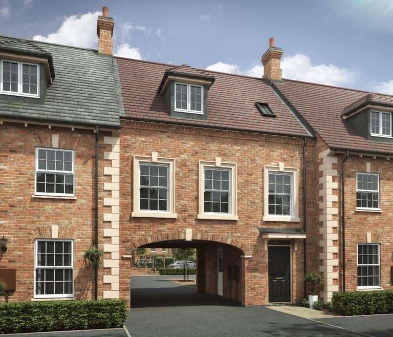 New home, 2 bed terraced house for sale in Bromham Road, Biddenham