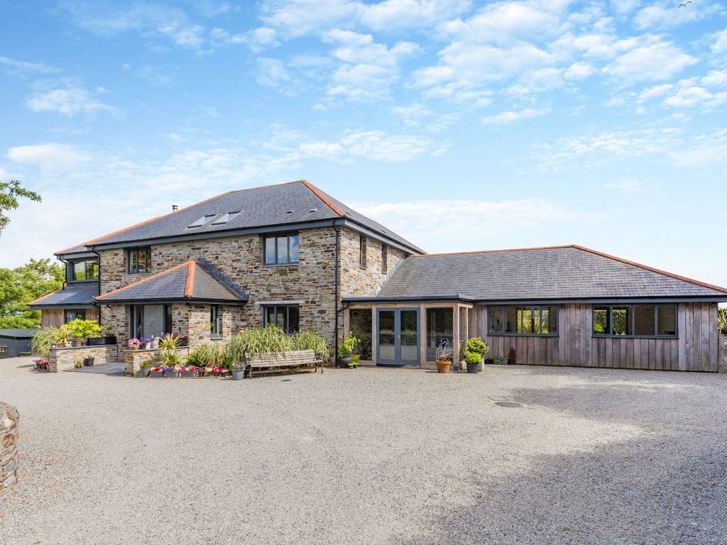 4 bed detached house for sale in Trispen, Truro, Cornwall TR4, £
