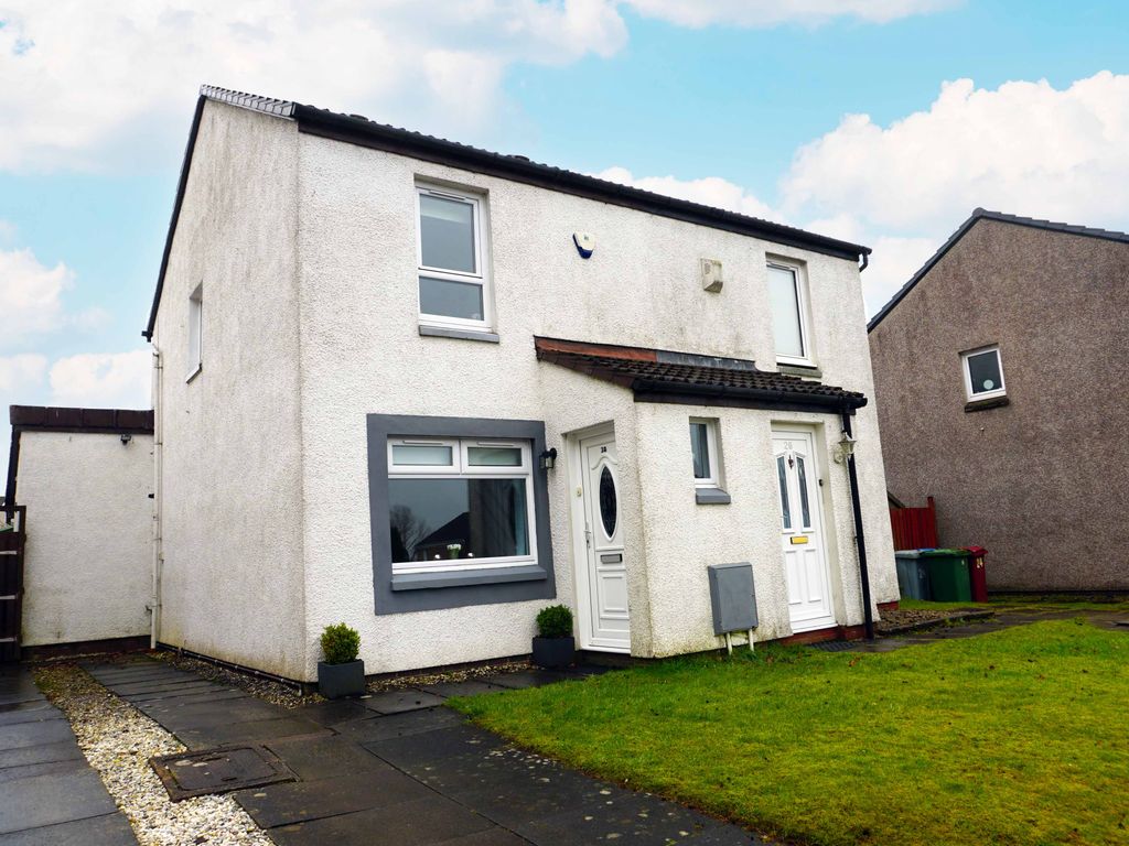 2 bed semidetached house for sale in Medwin Court, Gardenhall, East