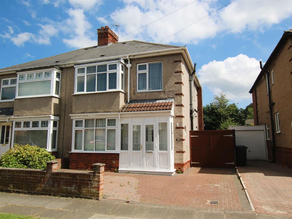 3 bed semidetached house for sale in Staindrop Crescent, Darlington