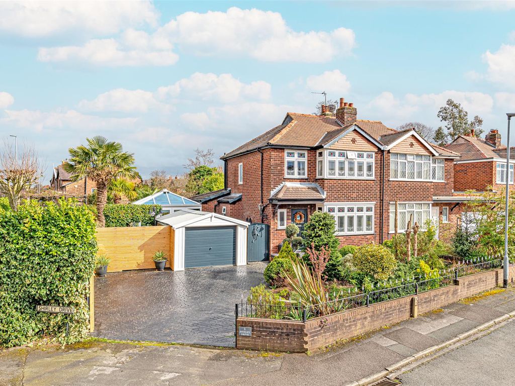 3 bed semidetached house for sale in Shirley Drive, Grappenhall