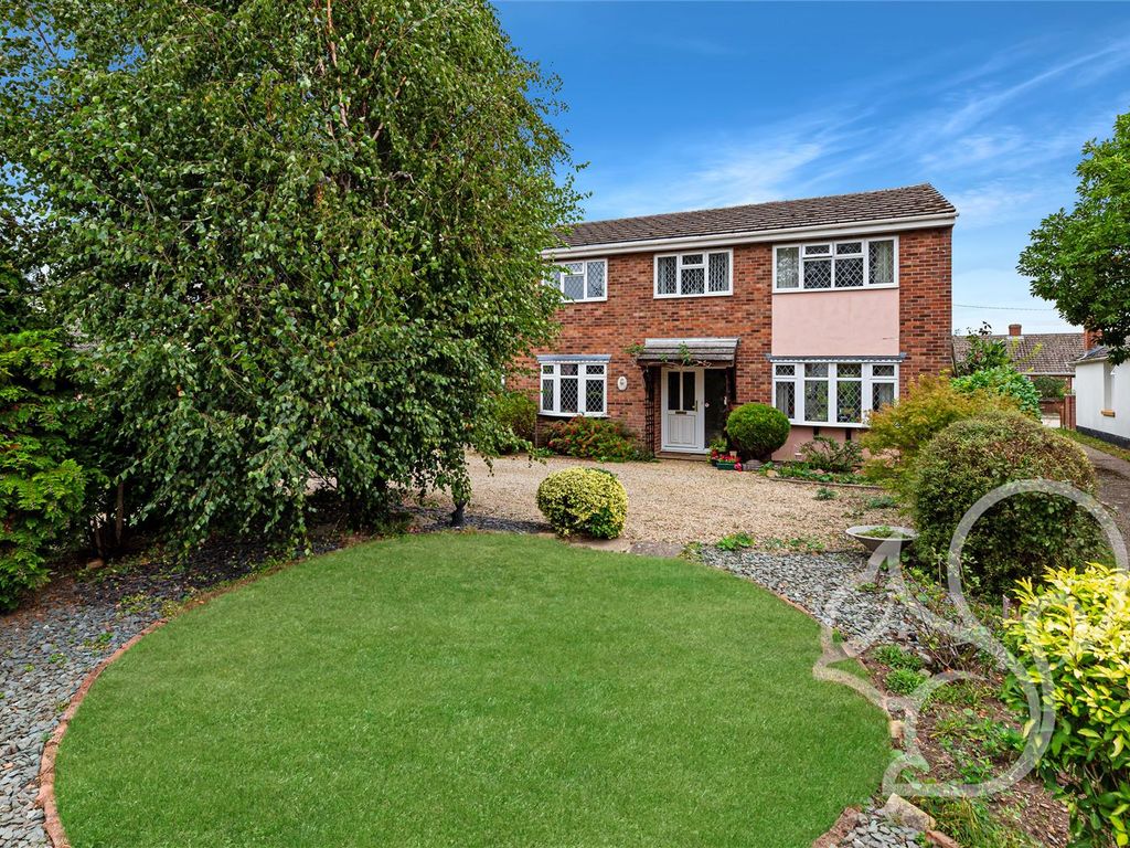 4 bed detached house for sale in Bures Road, Great Cornard, Sudbury