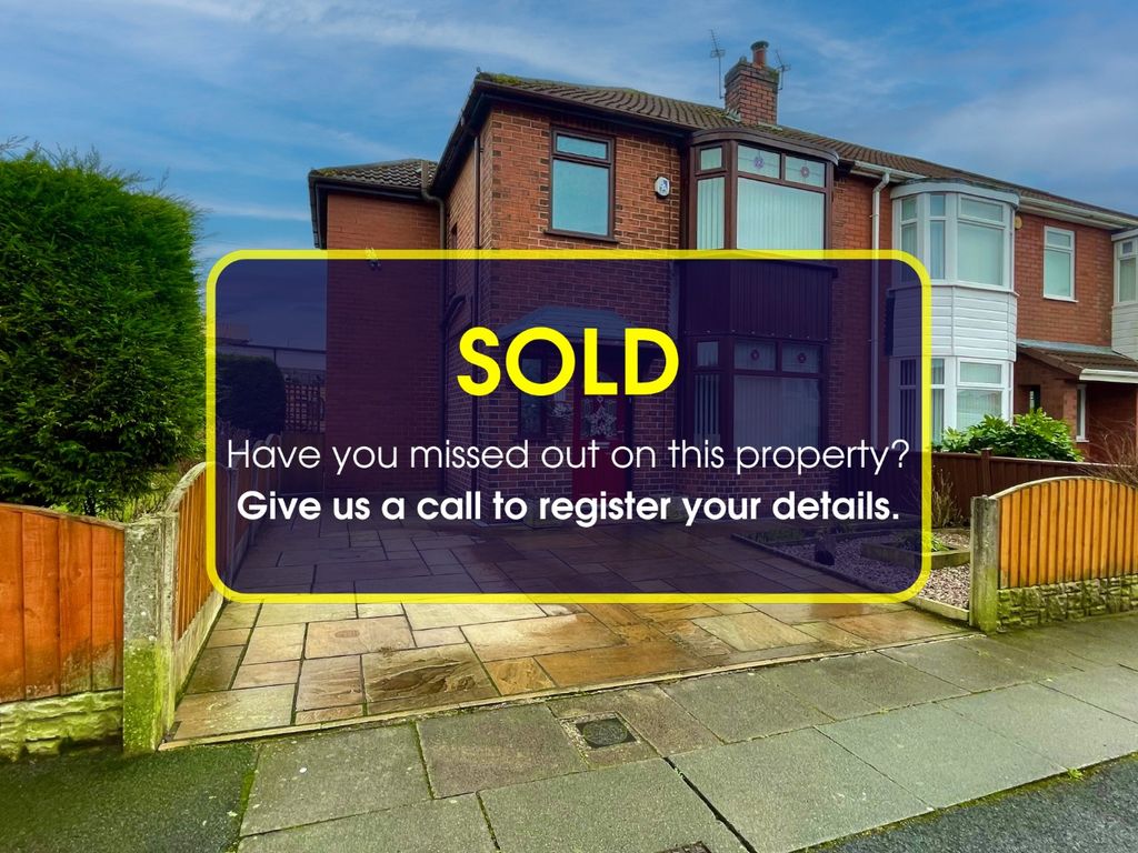 3 bed semidetached house for sale in Rutherford Drive, Bolton