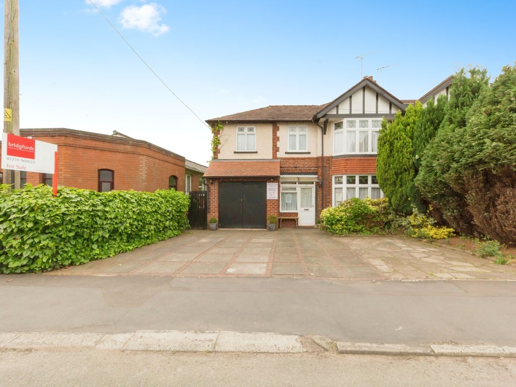 4 bed semidetached house for sale in Brookland Avenue, Wistaston