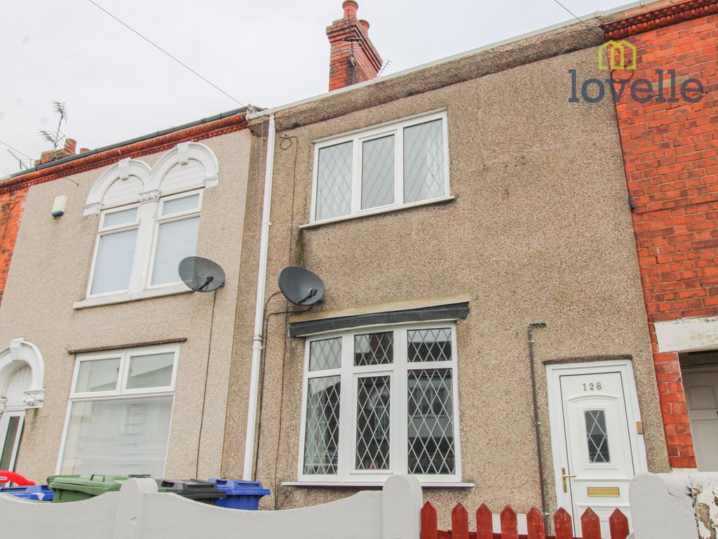 3 bed terraced house for sale in Cromwell Road, Grimsby DN31, £95,000