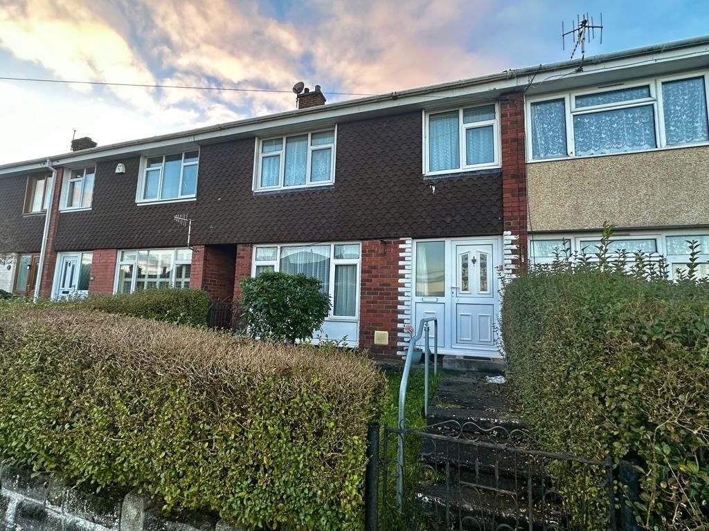 3 bed terraced house for sale in Hollett Road, Treboeth, Swansea SA5, £