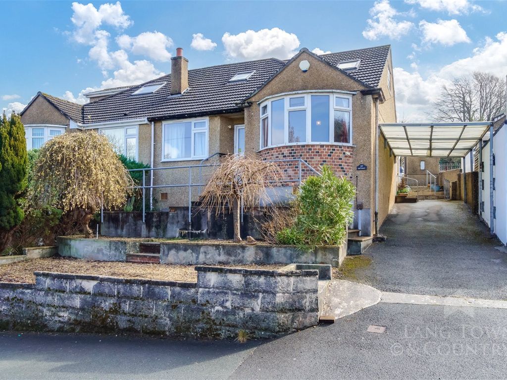 4 bed semidetached bungalow for sale in Holland Road, Plymstock