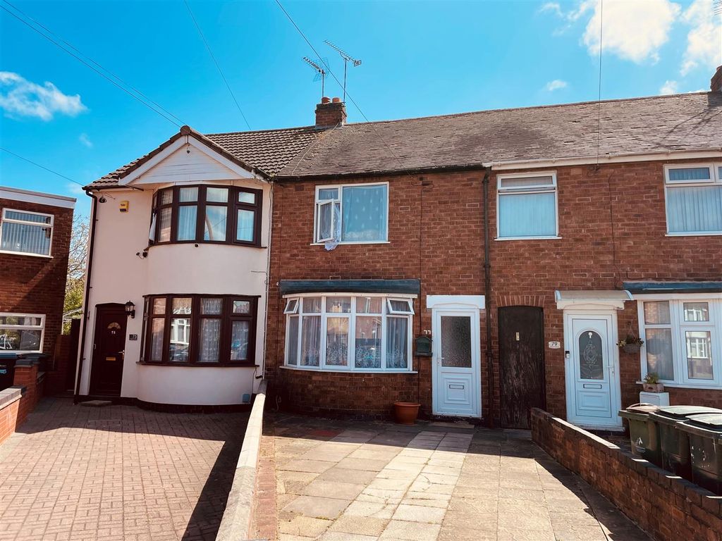 3 bed terraced house for sale in Selworthy Road, Holbrooks, Coventry