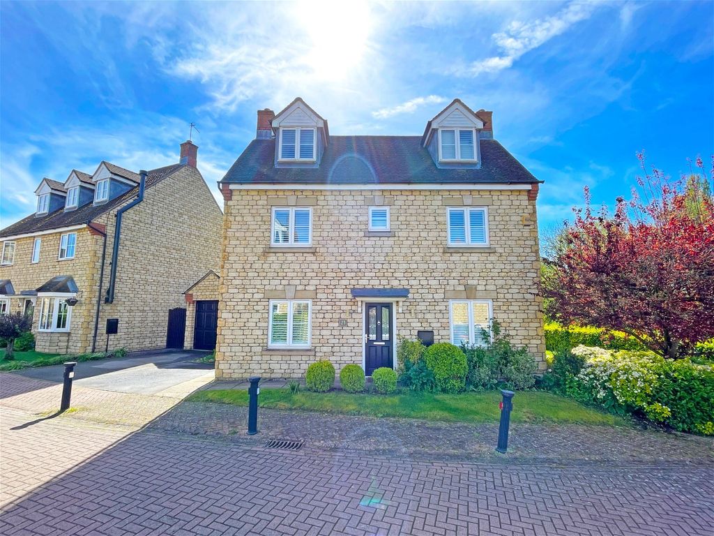 4 bed detached house for sale in Church View, Weldon, Corby