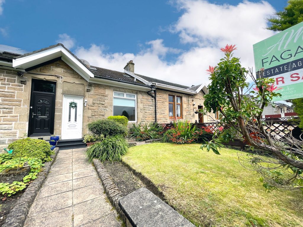 2 bed terraced house for sale in Dykehead Road, Airdrie ML5, £135,000