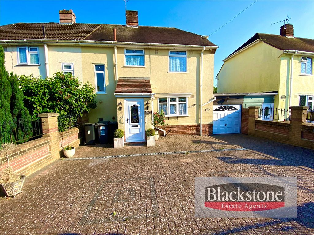 3 bed semidetached house for sale in Berrans Avenue, Kinson