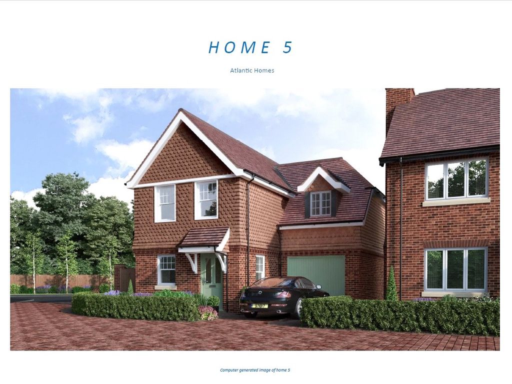 New home, 3 bed detached house for sale in Chantry Close, Tile Kiln, Ringmer, Lewes, East Sussex