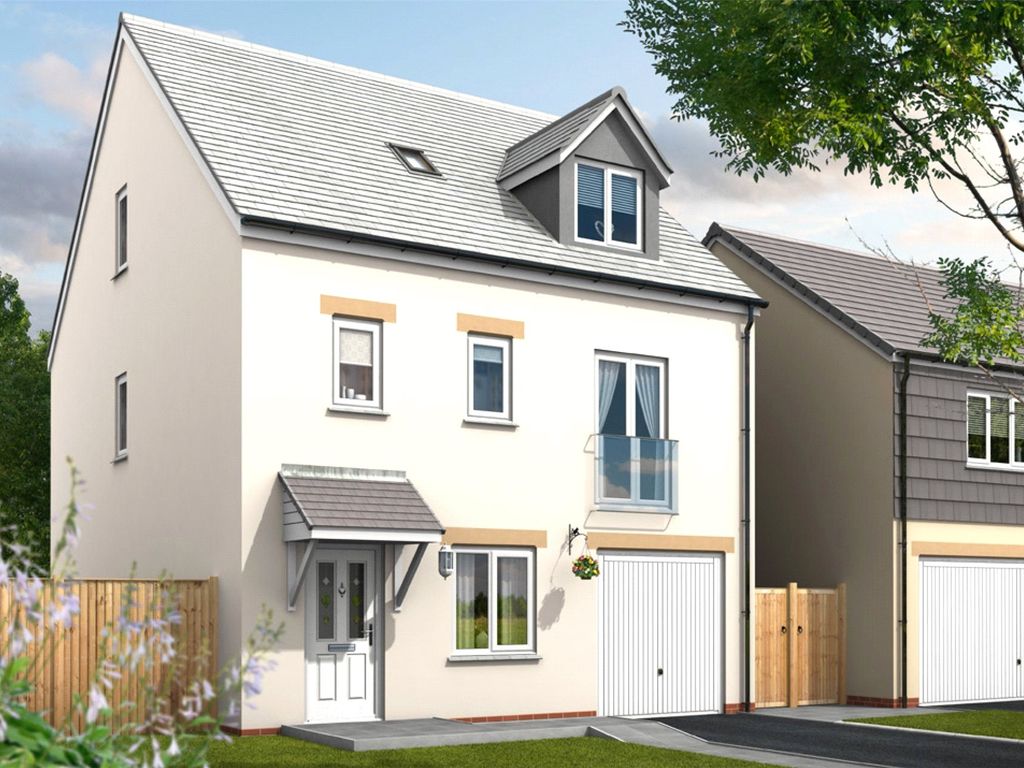 New home, 4 bed detached house for sale in Charter Walk, Liskeard