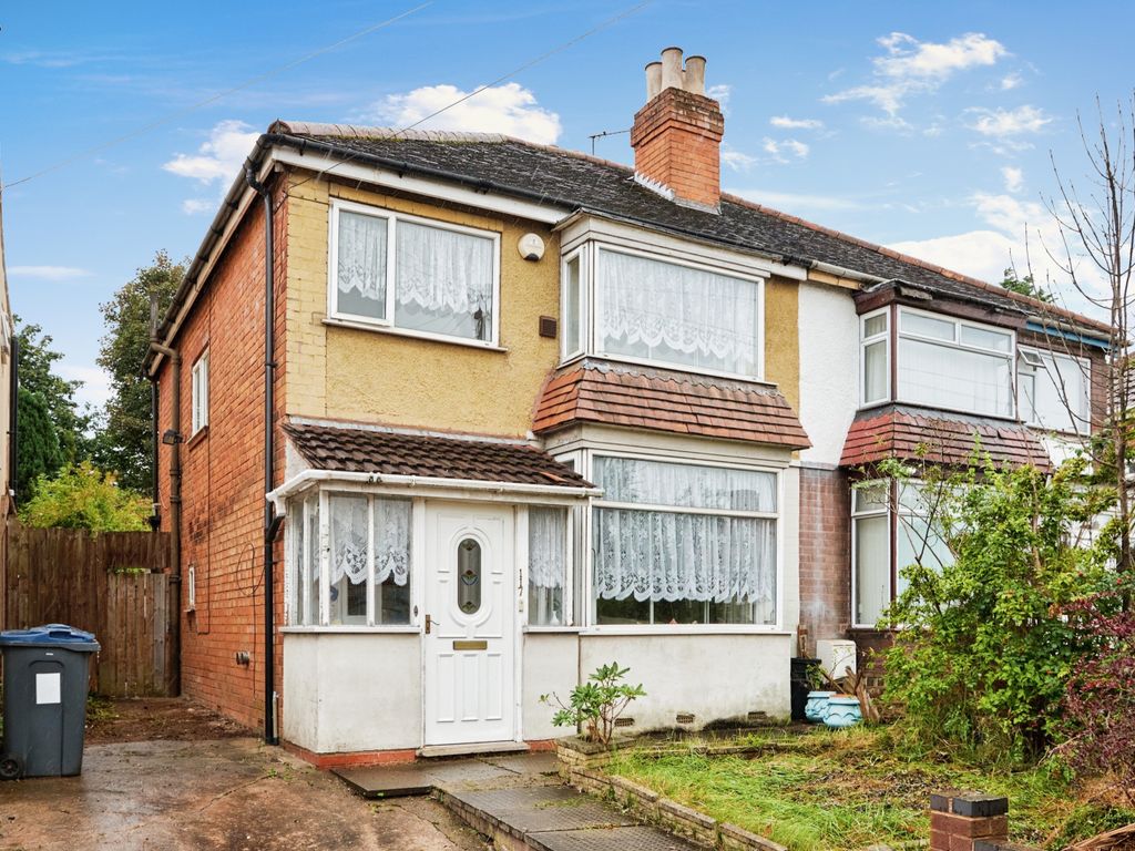 3 bed semidetached house for sale in Lea Hall Road, Birmingham, West