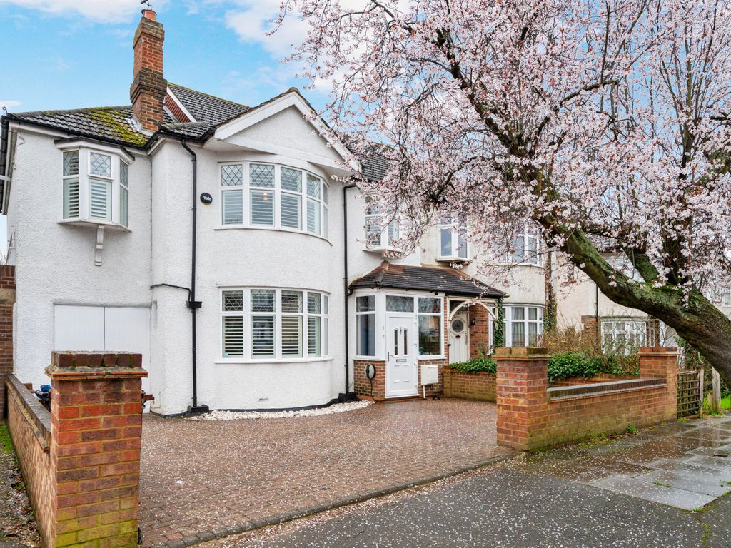 5 bed semidetached house for sale in Elm Walk, Raynes Park SW20, £