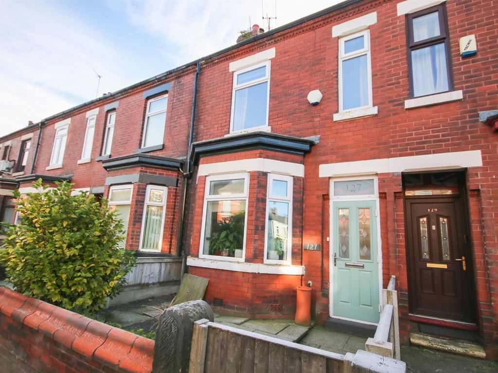 3 bed terraced house for sale in Parrin Lane, Eccles, Manchester M30, £