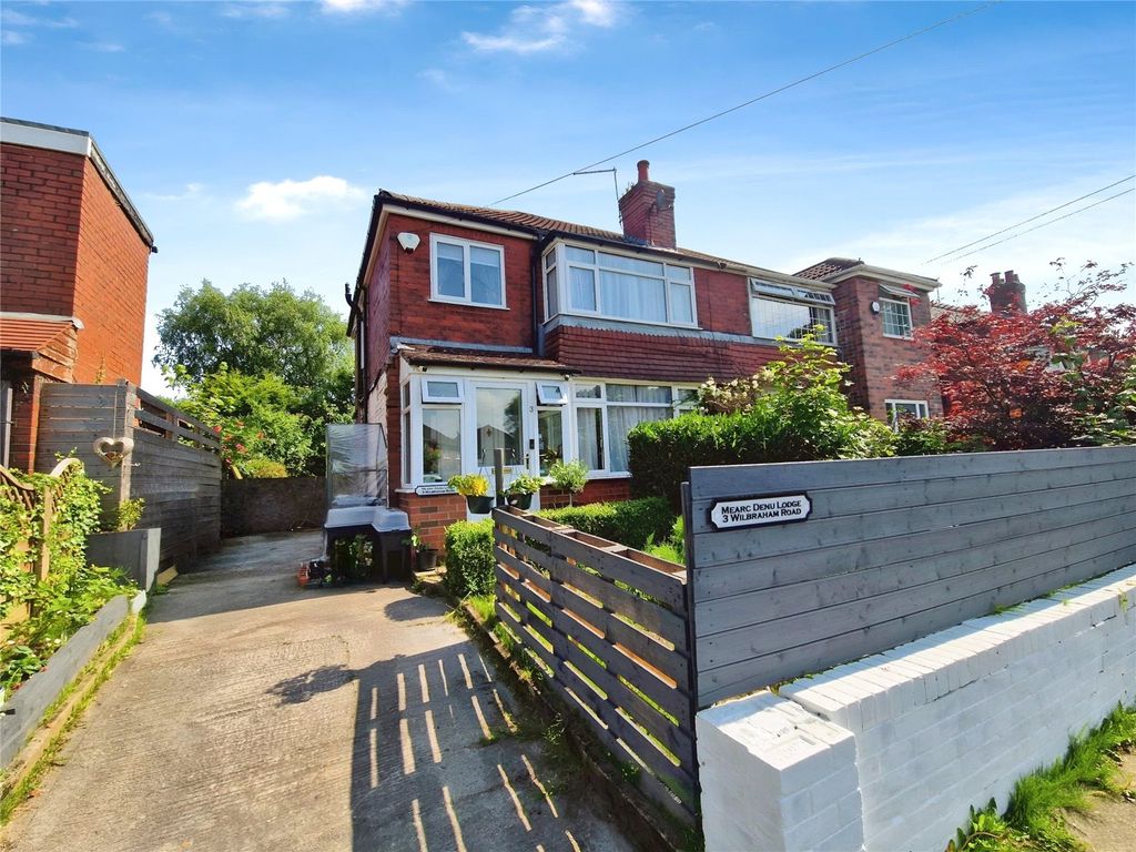 3 bed semidetached house for sale in Wilbraham Road, Worsley